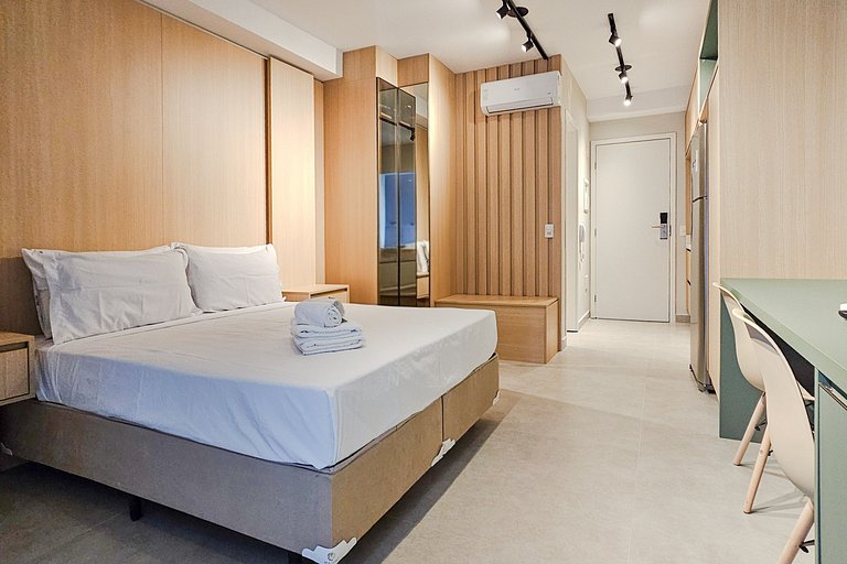 Studio Moema menos de 50m do Shopping Ibirapuera