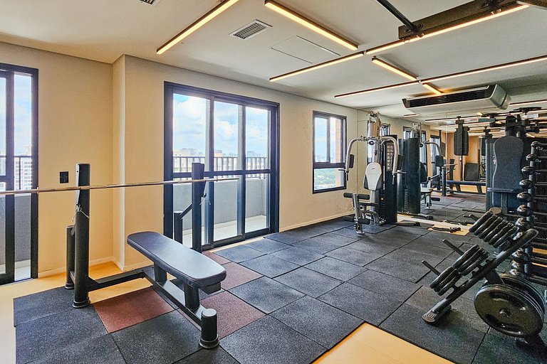 2-Bed Apt Moema - 50m from Ibirapuera Mall