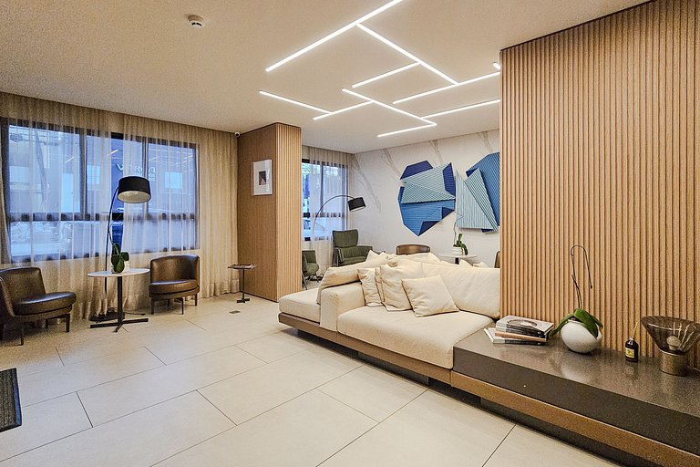 Apto 2 Dorms Moema a 50m do Shop Ibirapuera