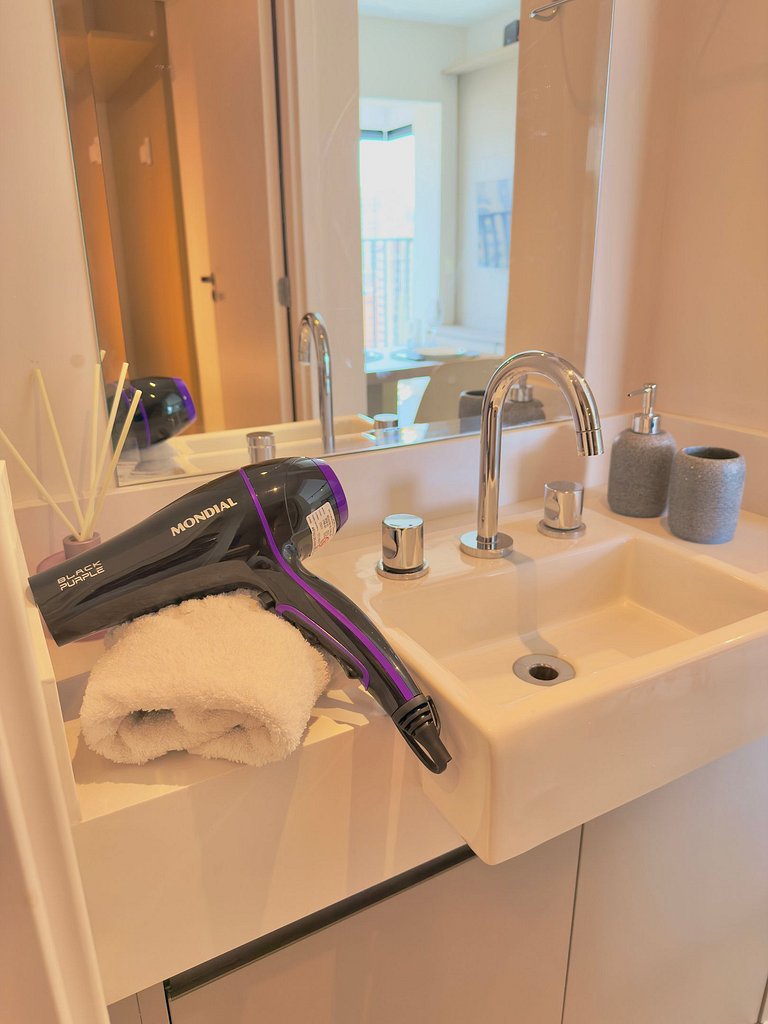 Studio Moema menos de 50m do Shopping Ibirapuera