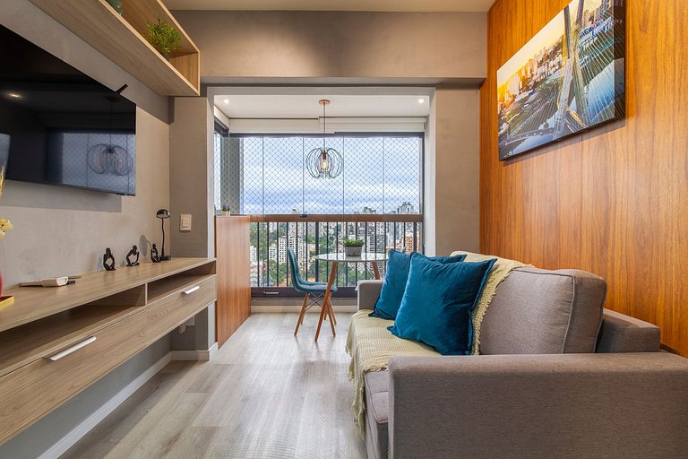 Apartamento cerca del metro Brooklin/Berrini