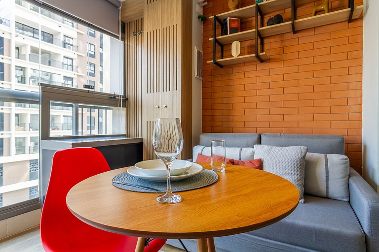 Apartamento Luxo Brooklin com vaga